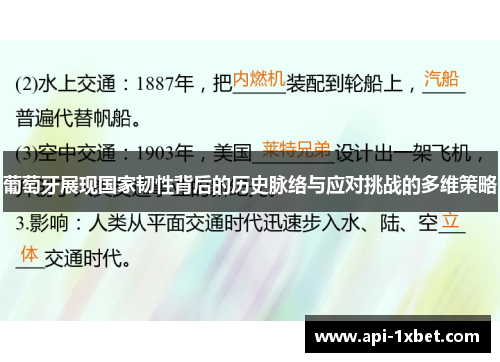 葡萄牙展现国家韧性背后的历史脉络与应对挑战的多维策略